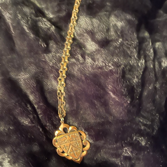 Vintage necklace in copper. BL/BL - Picture 4 of 5